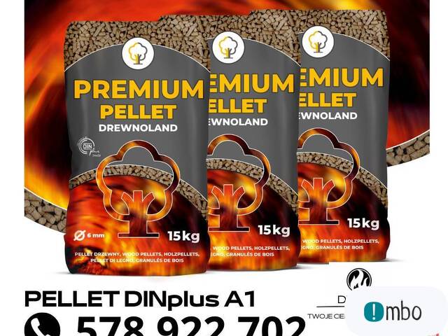 Pellet Premium DINPLUS A1 iglasty-sosnowy 6mm Breń - 1