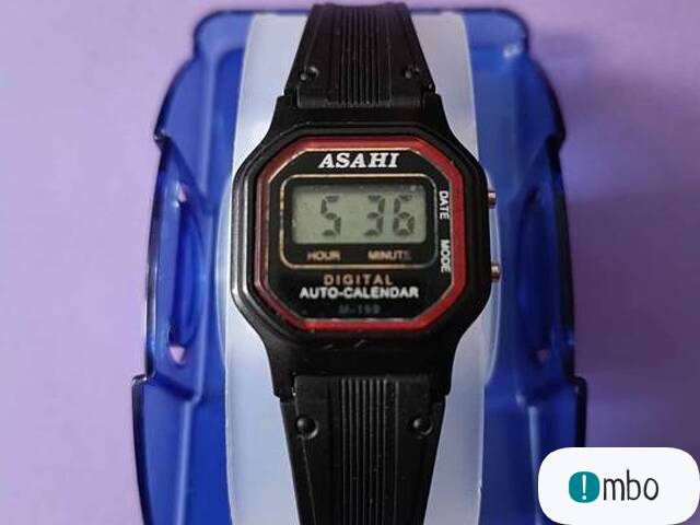 Zegarek elektroniczny ASAHI Digital PRL vintage - 1